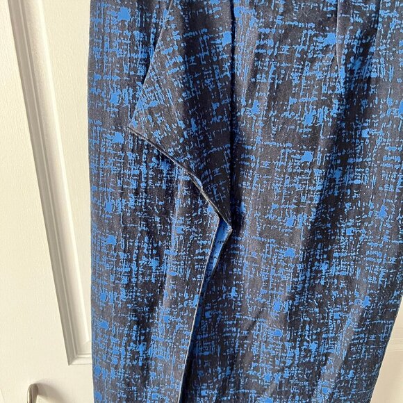 Anne Klein Midi Dress Flutter Detail Size 10 - Picture 5 of 5